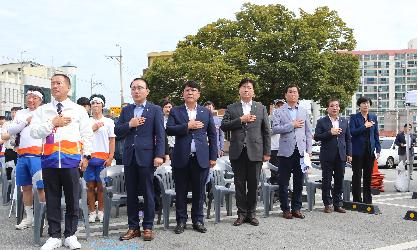 전국체전ㆍ장애인체전 완도군 성화맞이 행사