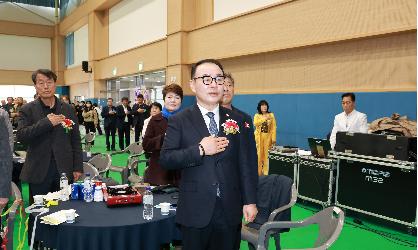 청산면 번영회 제8.9대 회장단 및 감사 이취임식