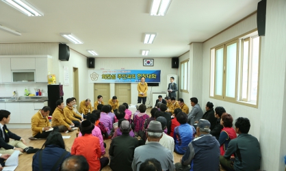 소안면 순회방문 외딴섬 방문(횡간도)