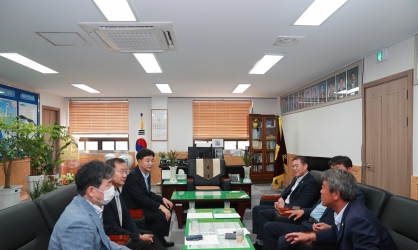 대구 수성구의회 조용성 의장 완도군의회 방문