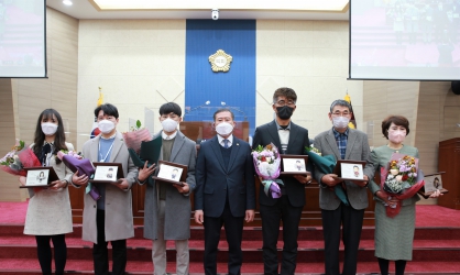 2021년 지방자치 및 지역사회 발전 유공자 표창장 수여식