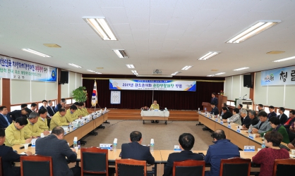 2019년 완도군의회 군민생활현장방문(고금)