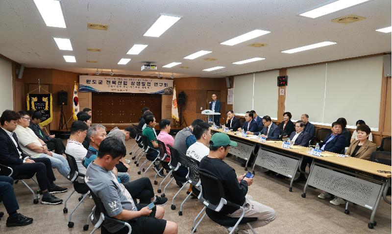 전복생산어가  현장간담회(청산)