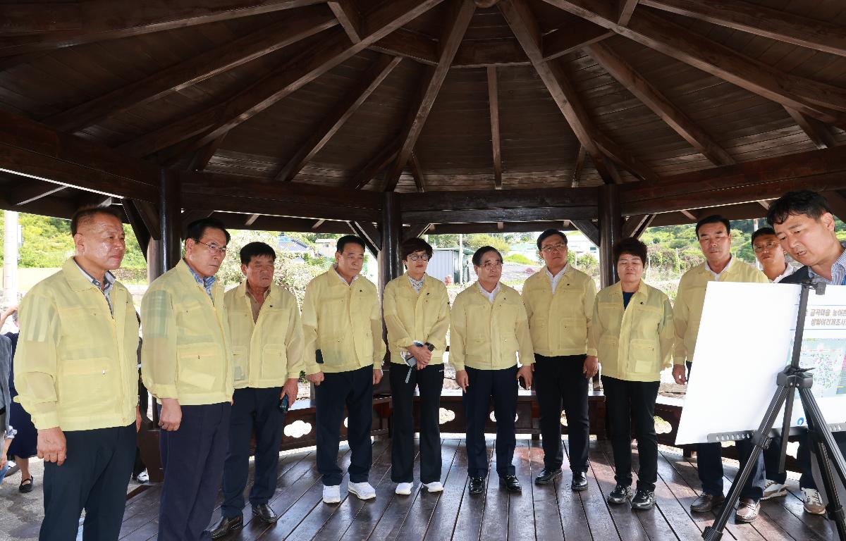 제342회 제1차 정례회 군민생활현장 점검(금당면, 금일읍, 생일면) 첨부이미지 : 1U7A4530.JPG